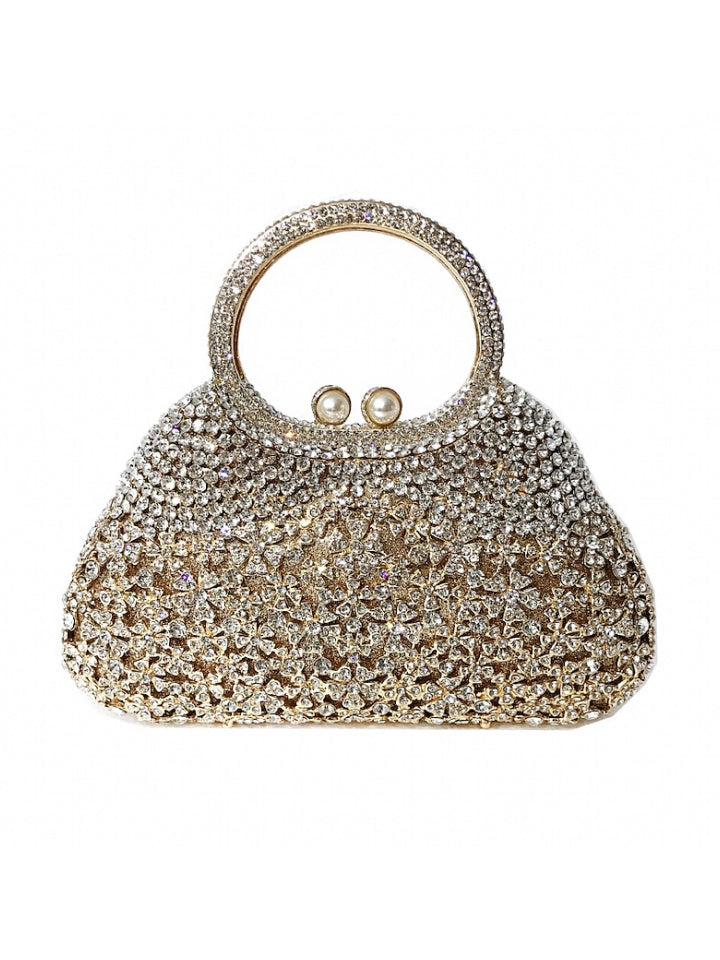 Alloy Chain Crystals Rhinestone Clutch Bags - 画像 (5)