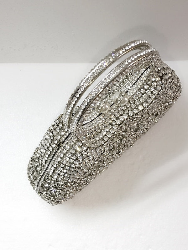 Alloy Chain Crystals Rhinestone Clutch Bags - 画像 (3)