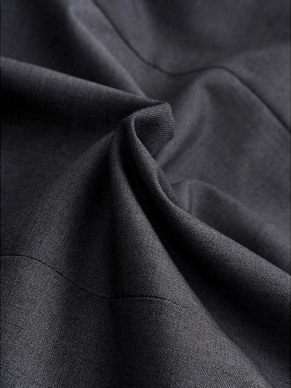 Men's Solid Colored Daily Business Plus Size Single Breasted Two-buttons 2 Piece Wedding Suits - 이미지 5