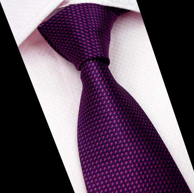 Men's Business Formal Evening Solid Color Tie - Image 3