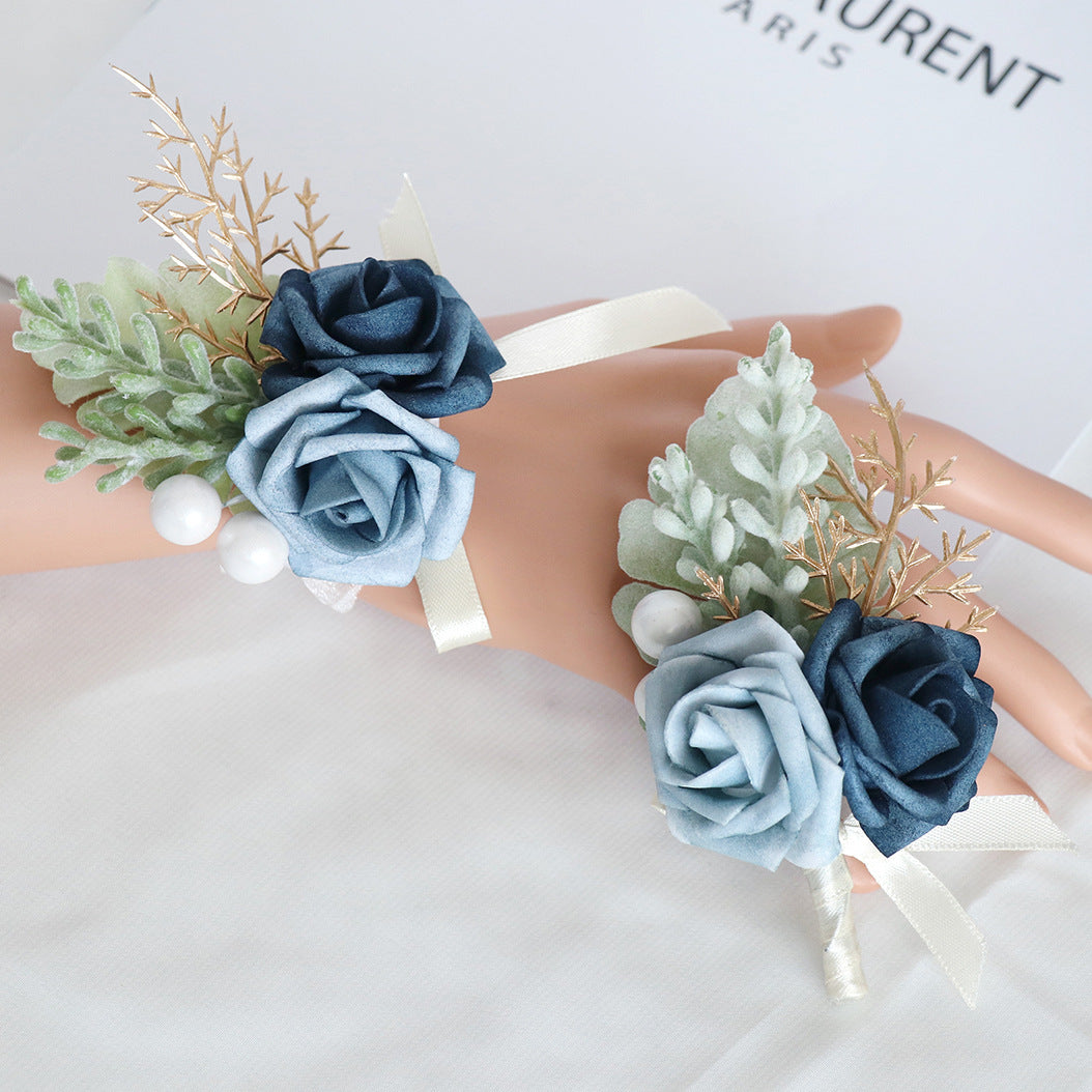 Wedding Flowers Wrist Corsages 0-10 cm - 画像 (2)