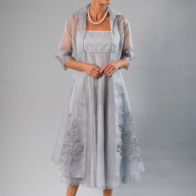 Women's Wedding Guest Pure Elegant Sun Protection Half Sleeve Tulle Wedding Shawl & Wrap Shawls  With Embroidery - Image 7