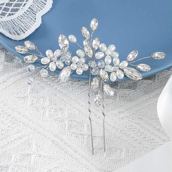 Charming/Exquisite/Nice/Pretty/Romantic Hairpins/Headpiece With Rhinestone - Image 4
