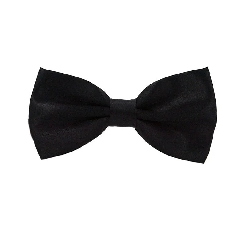Men's Solid Colored Bow Tie Fashion Party Wedding Formal Evening - 画像 (4)