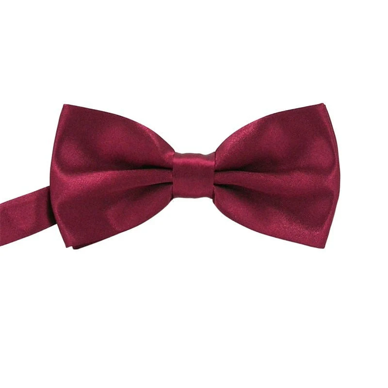Men's Solid Colored Bow Tie Fashion Party Wedding Formal Evening - 画像 (7)