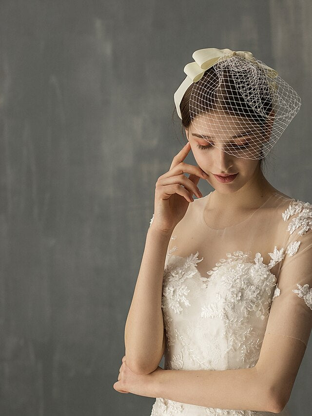 Stylish Tulle Wedding With Ribbon Bow - Image 3