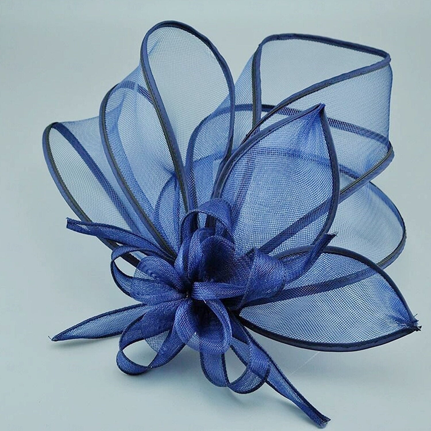 Classic Net Knot Hat Fascinator Hats Headpiece With Cap Floral Headpiece - Image 4