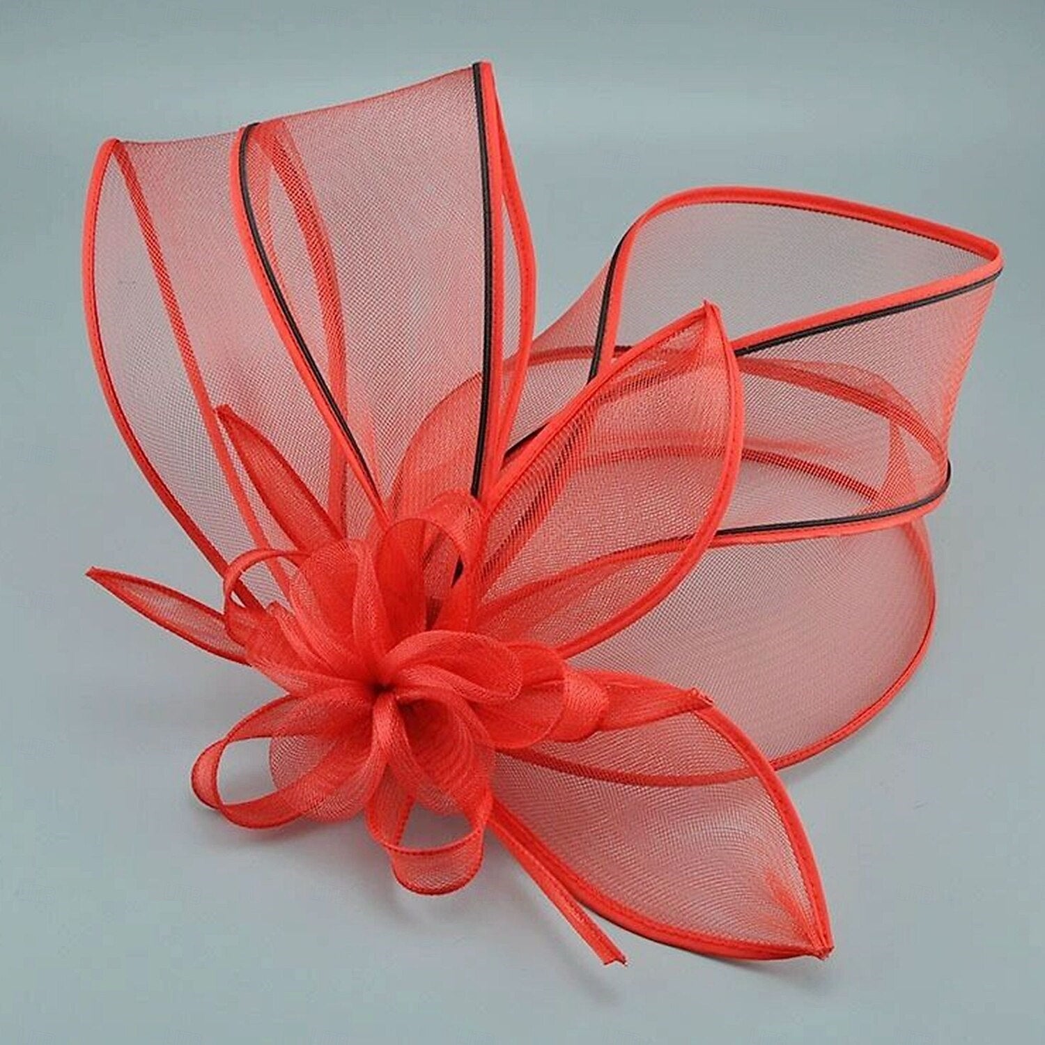 Classic Net Knot Hat Fascinator Hats Headpiece With Cap Floral Headpiece - Image 10