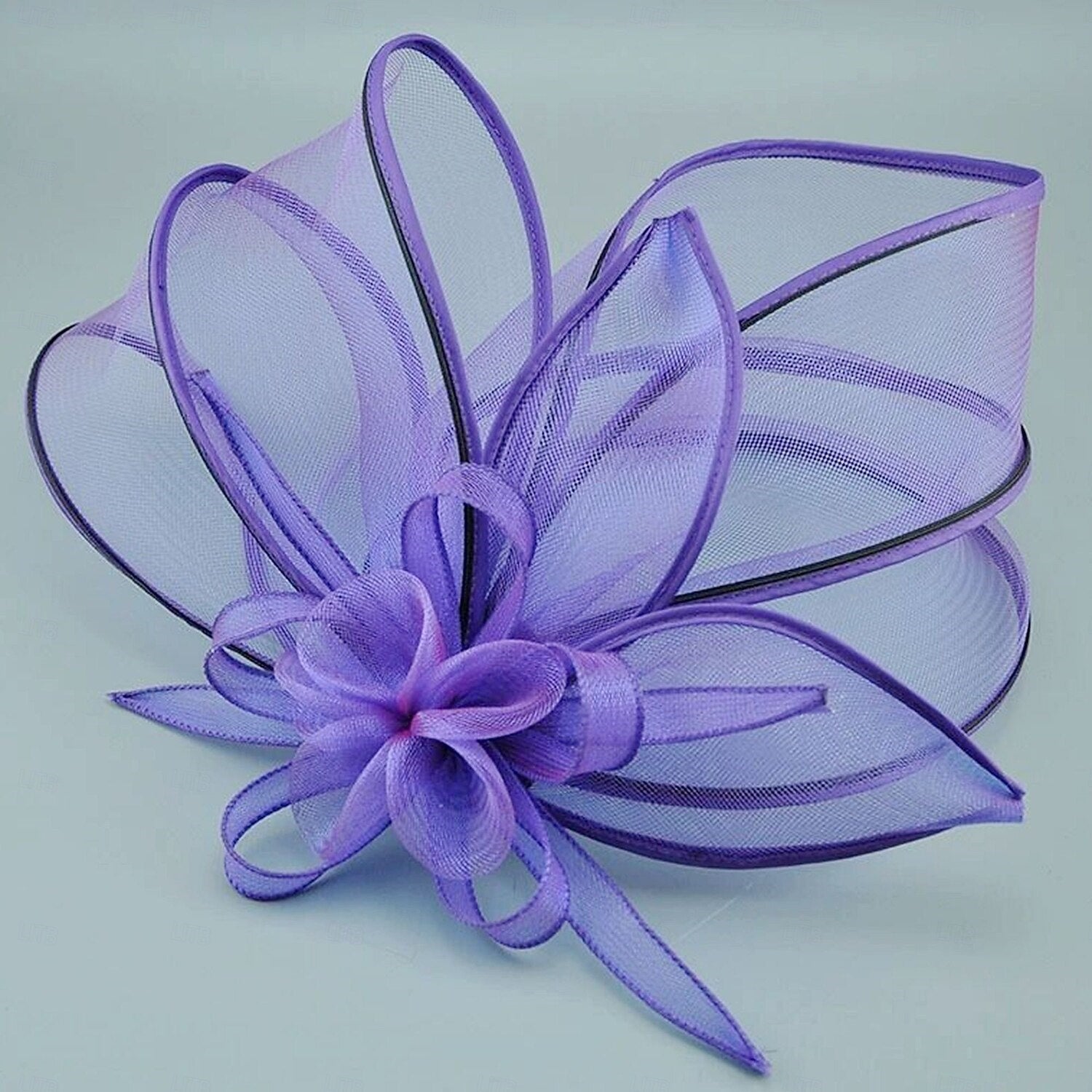 Classic Net Knot Hat Fascinator Hats Headpiece With Cap Floral Headpiece - Image 8