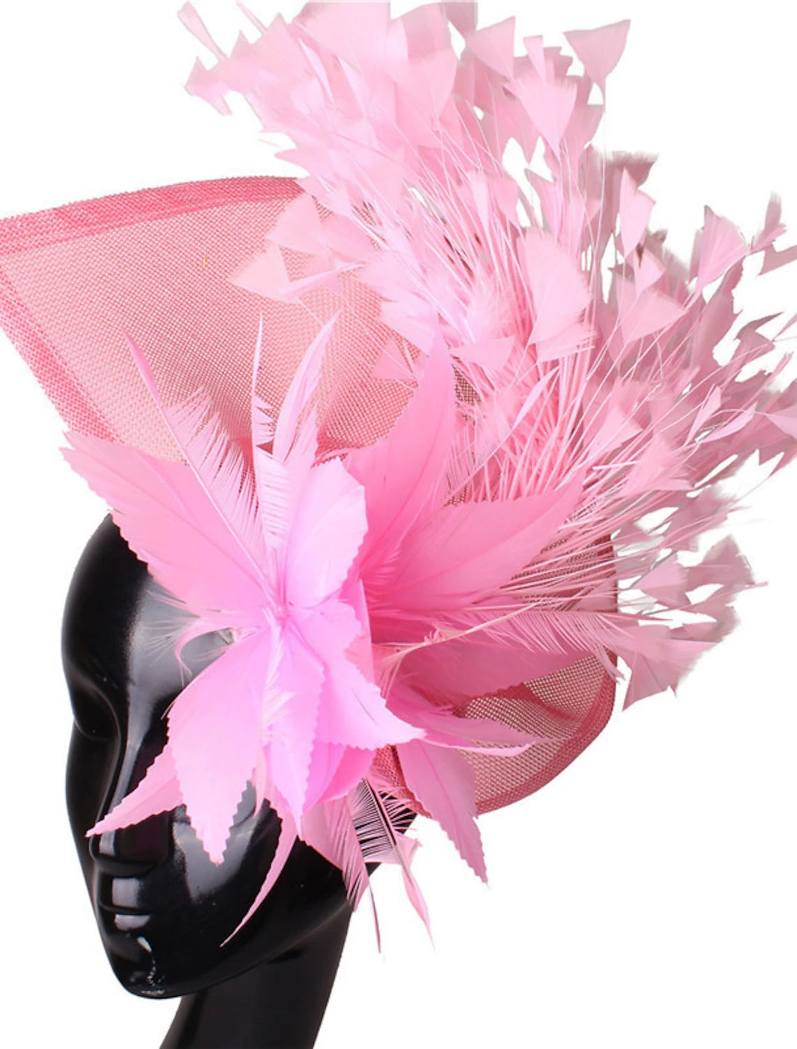 Classical Wedding Party Horse Race Ladies Day Retro Feather Hatwear/Fascinator - Image 15