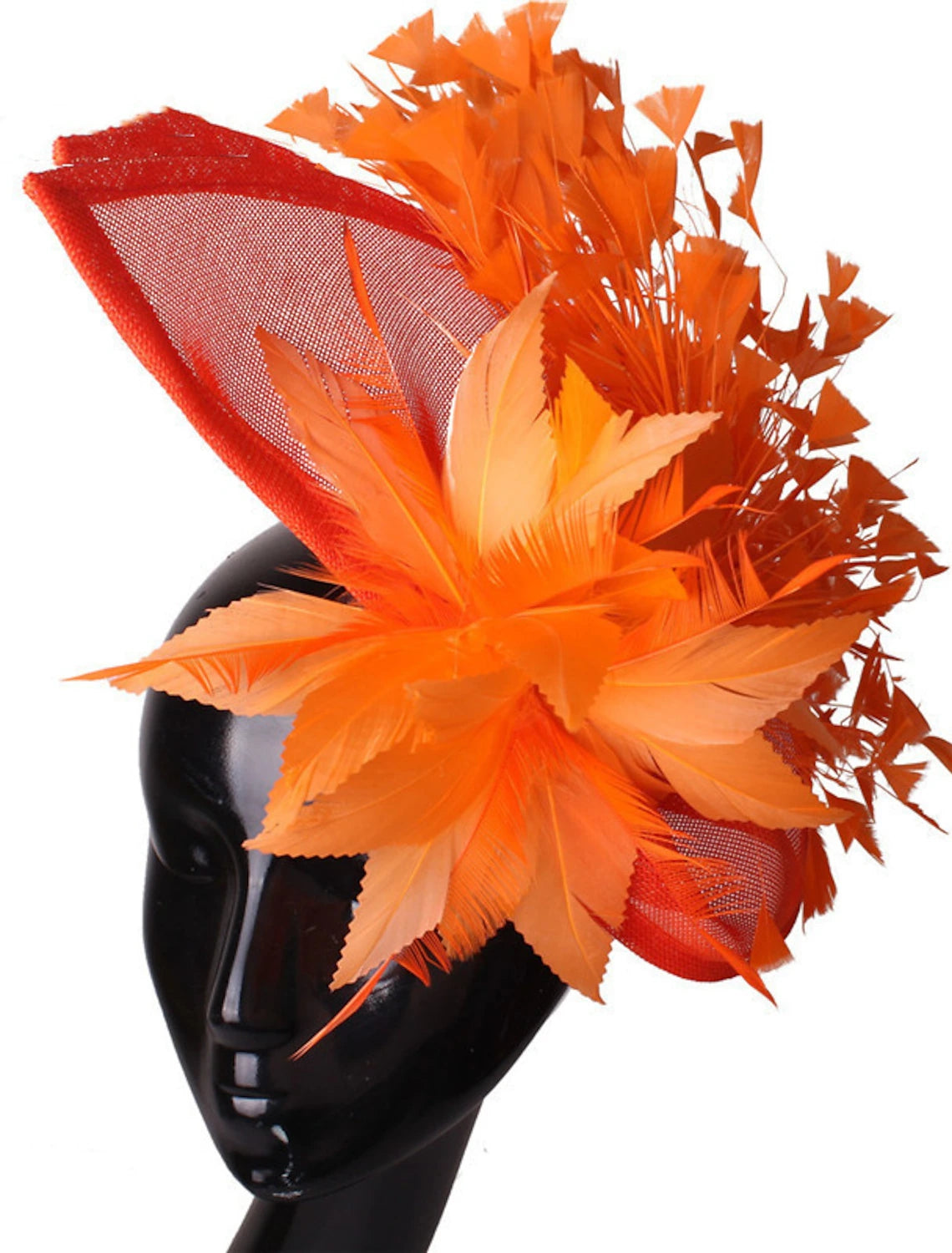 Classical Wedding Party Horse Race Ladies Day Retro Feather Hatwear/Fascinator - Image 10