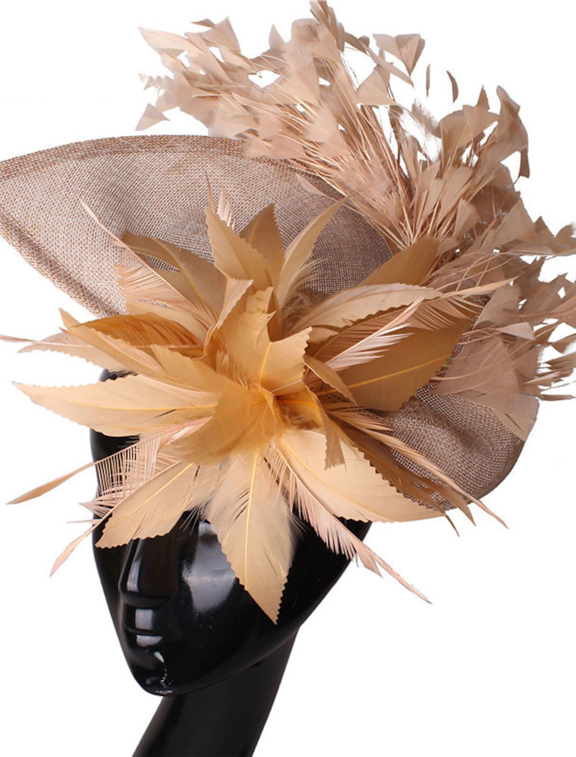 Classical Wedding Party Horse Race Ladies Day Retro Feather Hatwear/Fascinator - Image 12