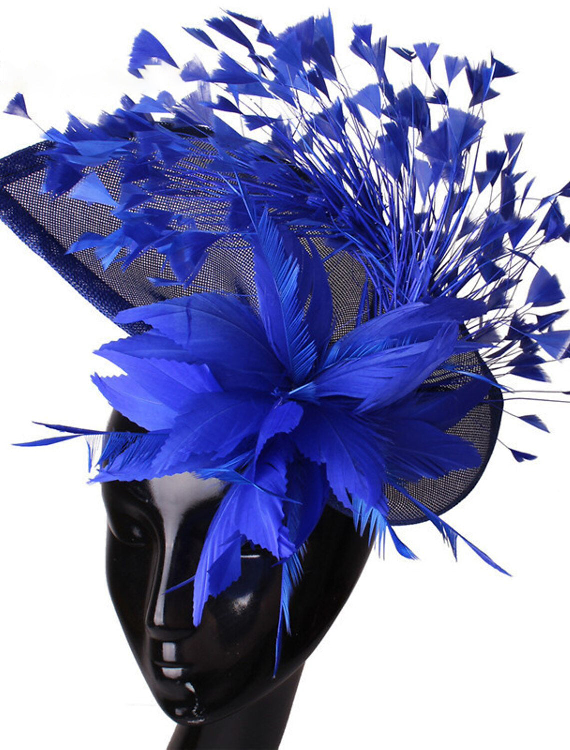 Classical Wedding Party Horse Race Ladies Day Retro Feather Hatwear/Fascinator - Image 6