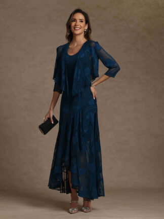 A-Line/Princess Scoop Sleeveless Mother of the Bride Dresses With Lace