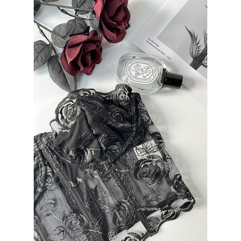 Women‘s Tummy Control Overbust Corsets Tops for Wedding Party Birthday - 画像 (15)