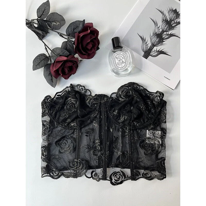 Women‘s Tummy Control Overbust Corsets Tops for Wedding Party Birthday - 画像 (17)