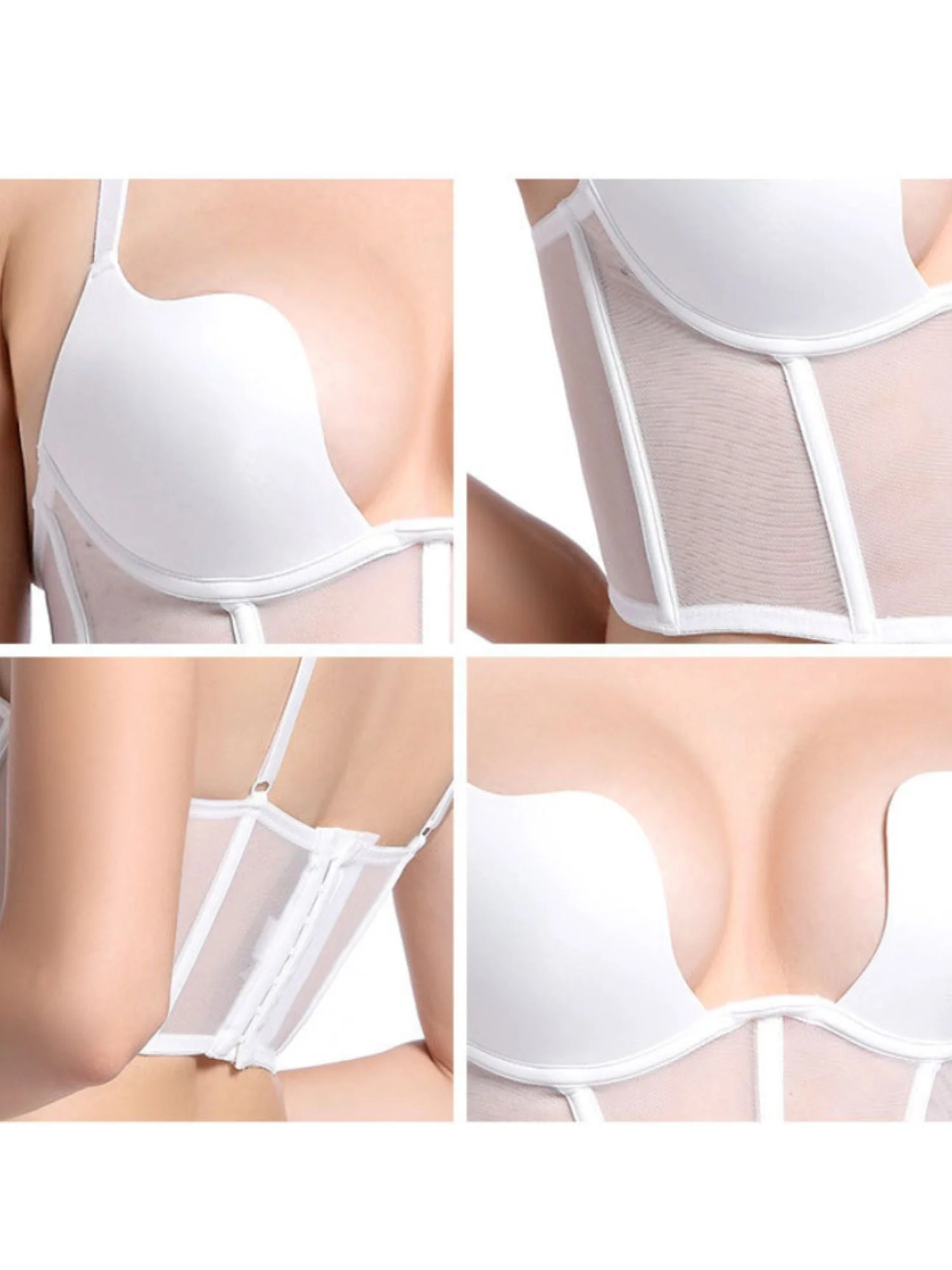 Women's Sexy Mesh Fashion Shapewear Bra - 이미지 4