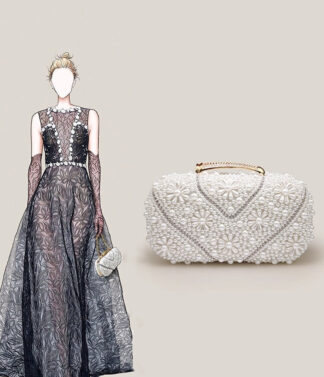 Women's Clutches & Evening Bags Imitation Pearl Elegant Bags