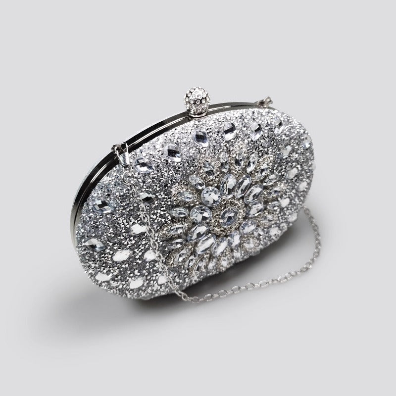 Women's Clutches & Evening Bags Glass Diamond Encrusted - 이미지 2