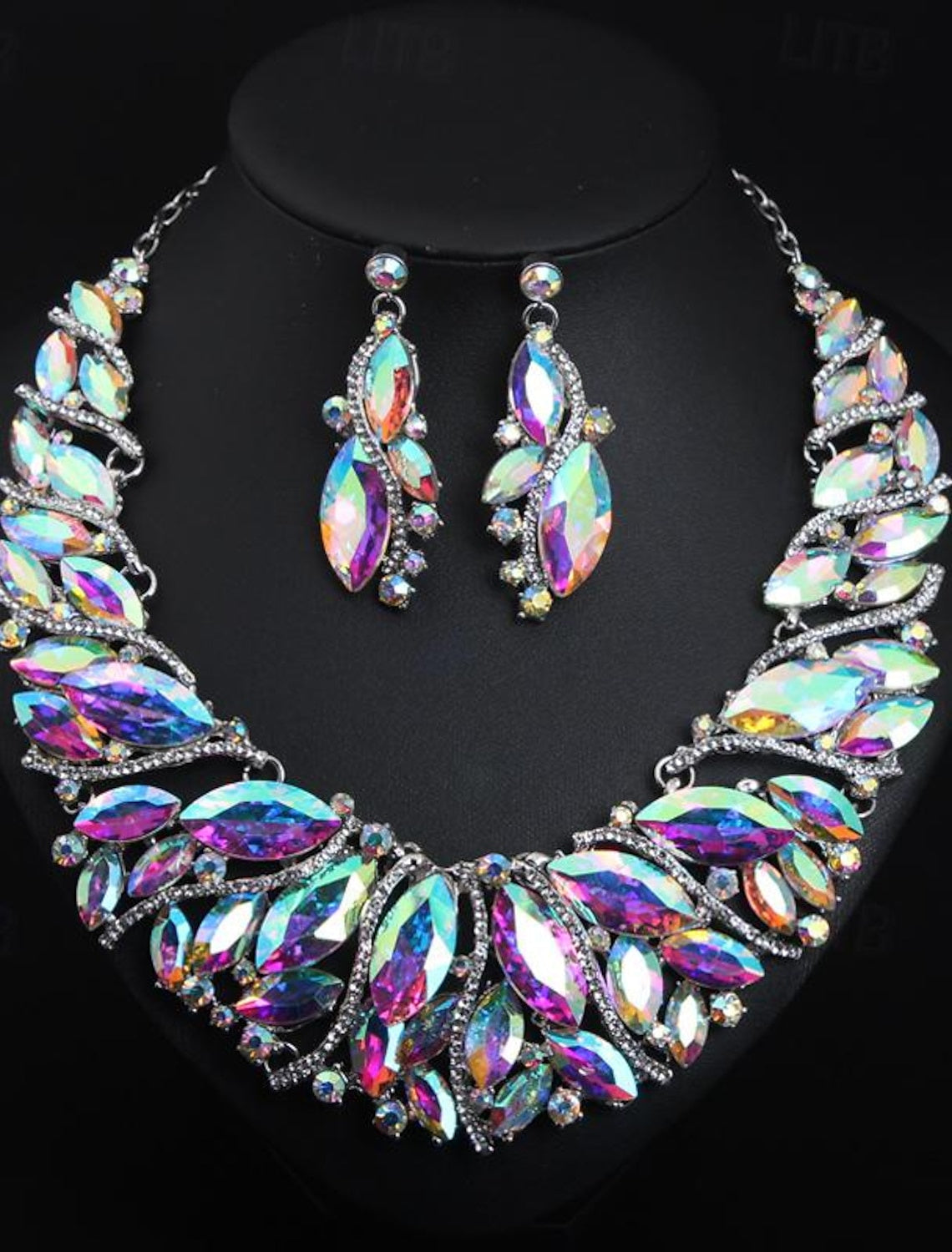 1 set Jewelry Set Earrings For Women's Special Occasion Geometrical Geometric Jewelry Set  For Wedding - Image 5