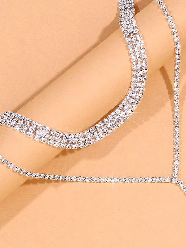 Modern Geometrical Wedding Necklace Wedding Jewelry - 画像 (4)