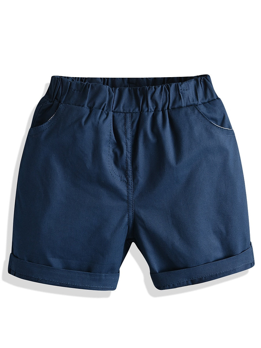 Boys Suit & Blazer Clothing Set Short Sleeve Summer Basic Toddler Wedding Suit Sets - Image 7