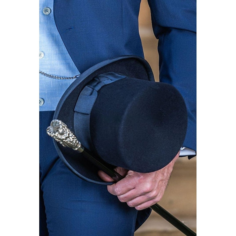 Men's Tailored Fit Single Breasted One-button 3 Pieces Vintage Wedding Suits - 이미지 3