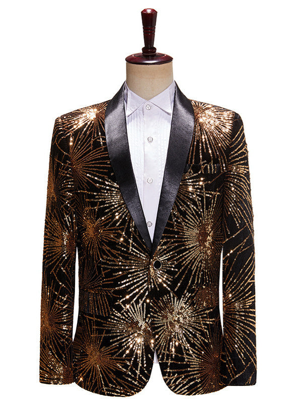 Men's Tailored Fit Polyester Long Sleeves Single Breasted one Button Wedding Suits