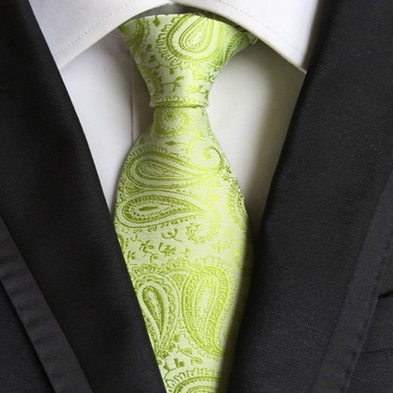 Men's Printed Neck Ties Unisex Work Necktie - 画像 (5)