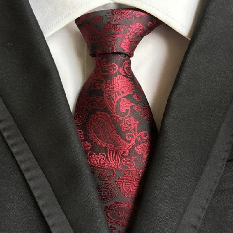 Men's Printed Neck Ties Unisex Work Necktie - 画像 (6)