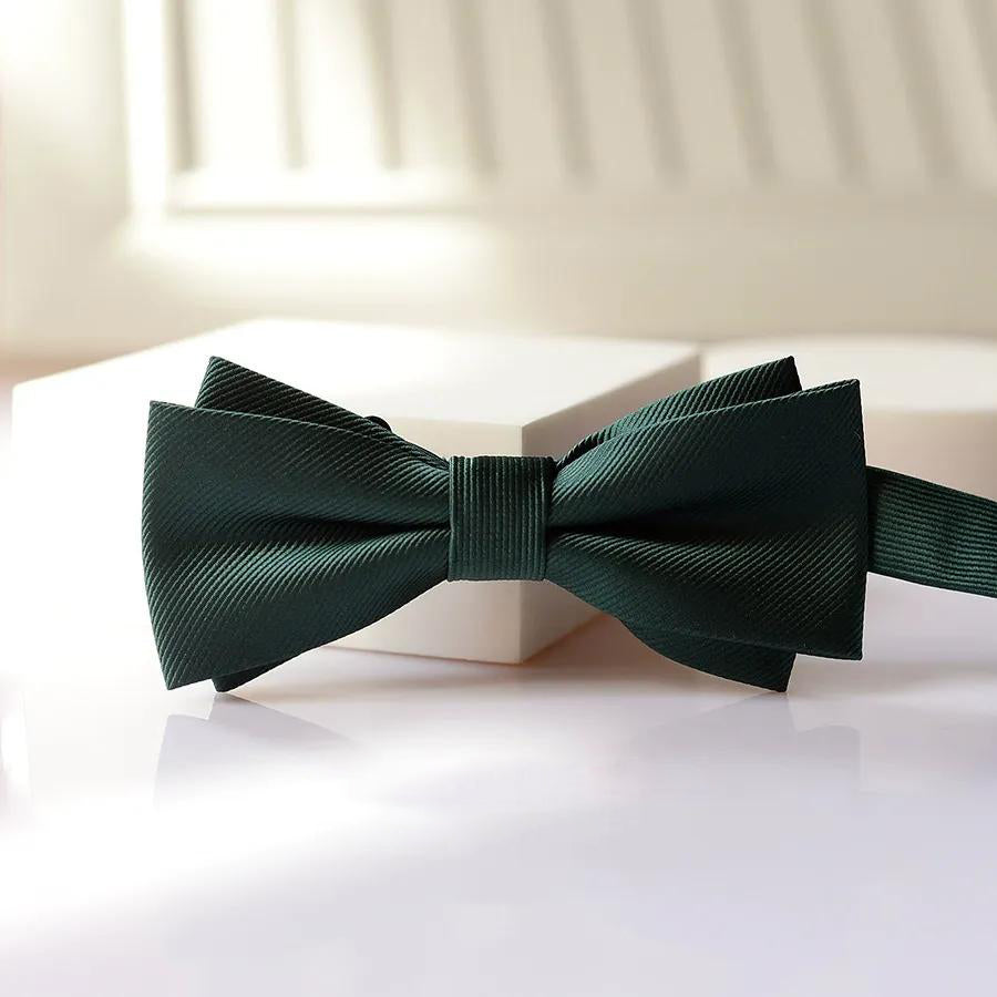 Men’s Formal Dark Green Bow Tie
