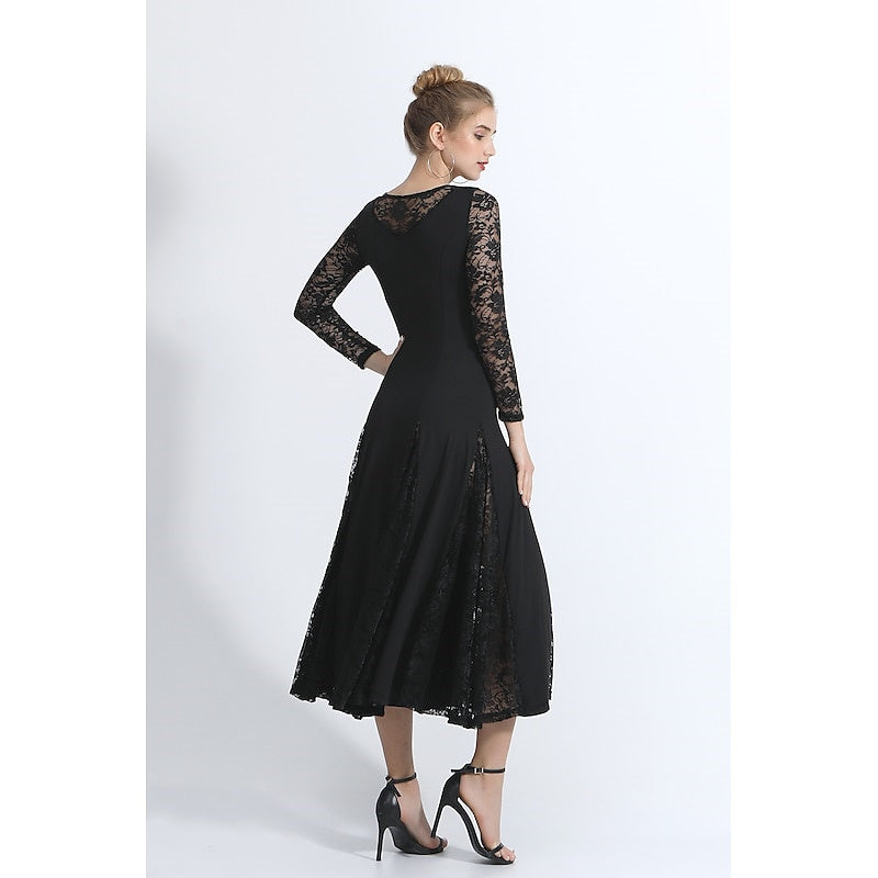 Women's Dance Long Sleeve Dress Training Performance Daily Wear - Image 12