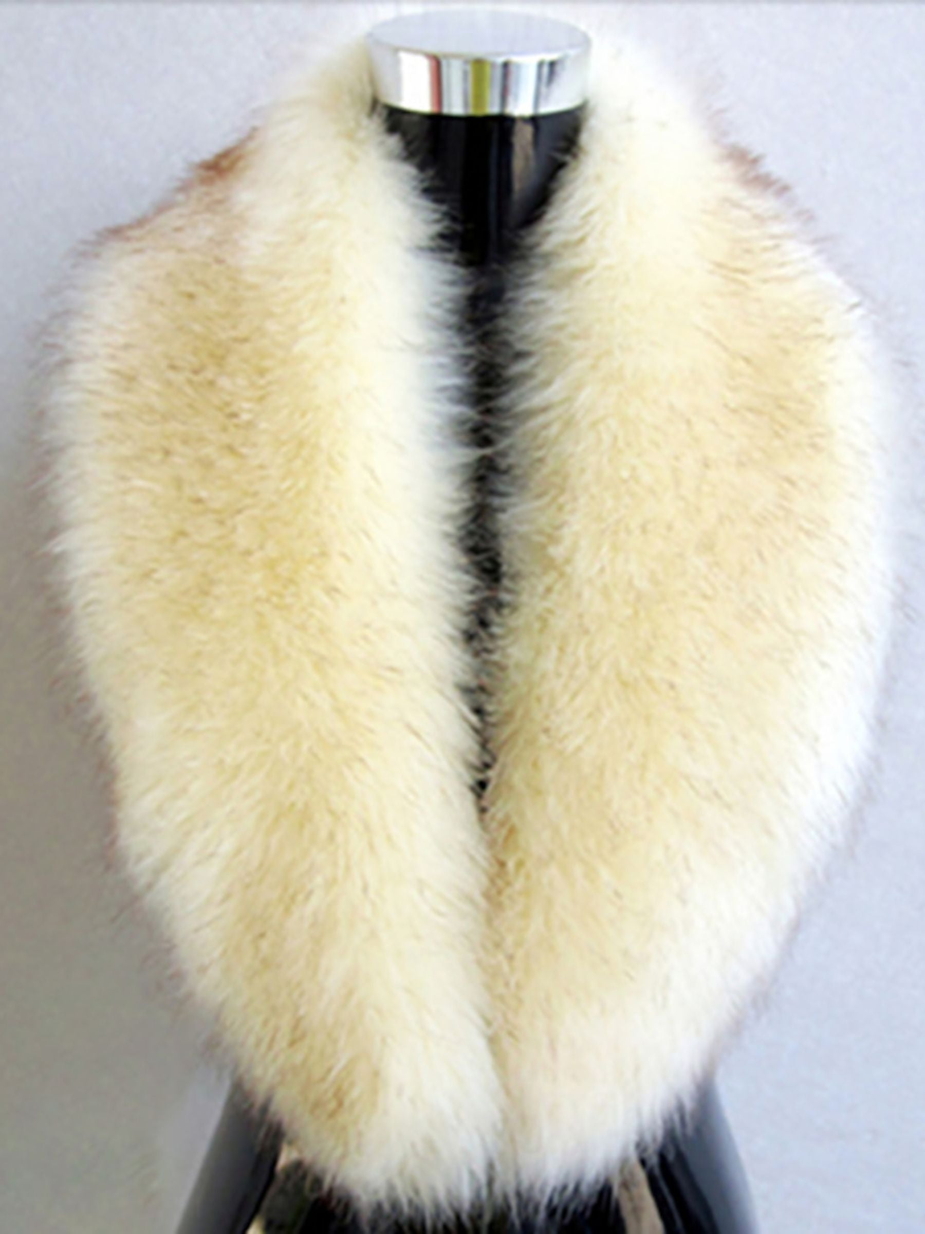 Women's Black Daily Luxury Elegant Faux Fur Soft Wedding Shawl - 이미지 11