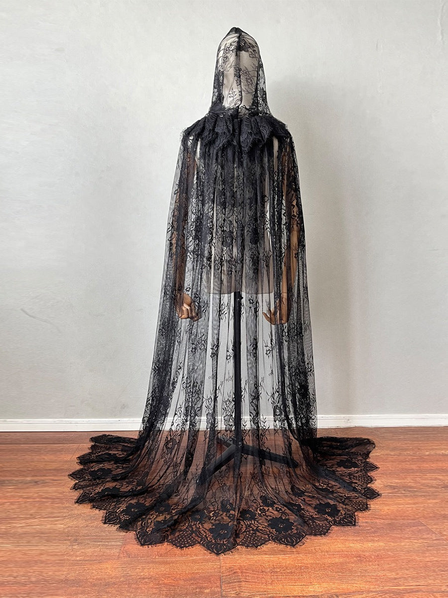 Women's Delicated Lace Solid Color Wedding Wraps