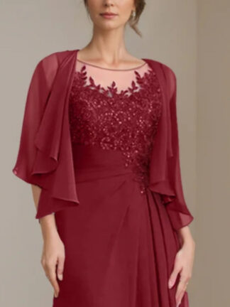 Chiffon Half Sleeves Pure Color Jacket Wraps