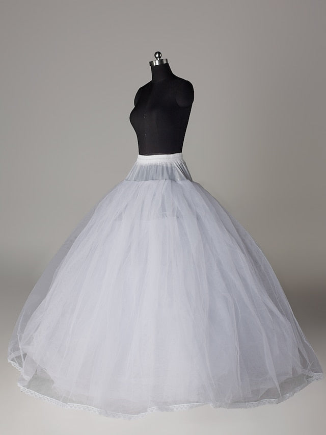 Wedding / Special Occasion Tulle Floor-length Ball Gown Petticoats - Image 3