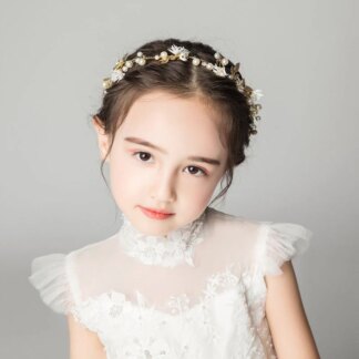 Children's Dress Accessories White Headband