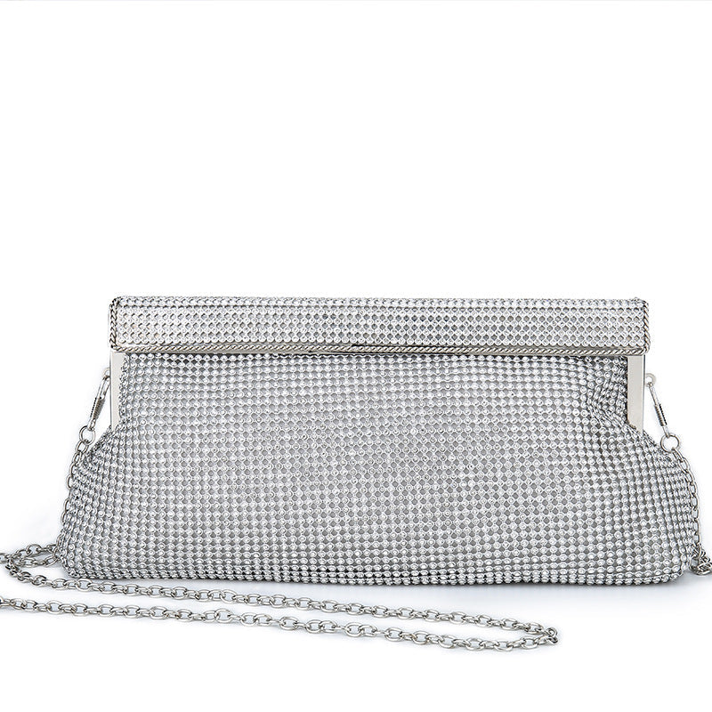 Imitation Diamond Sequin Crossbody Clutch Bags - 이미지 3