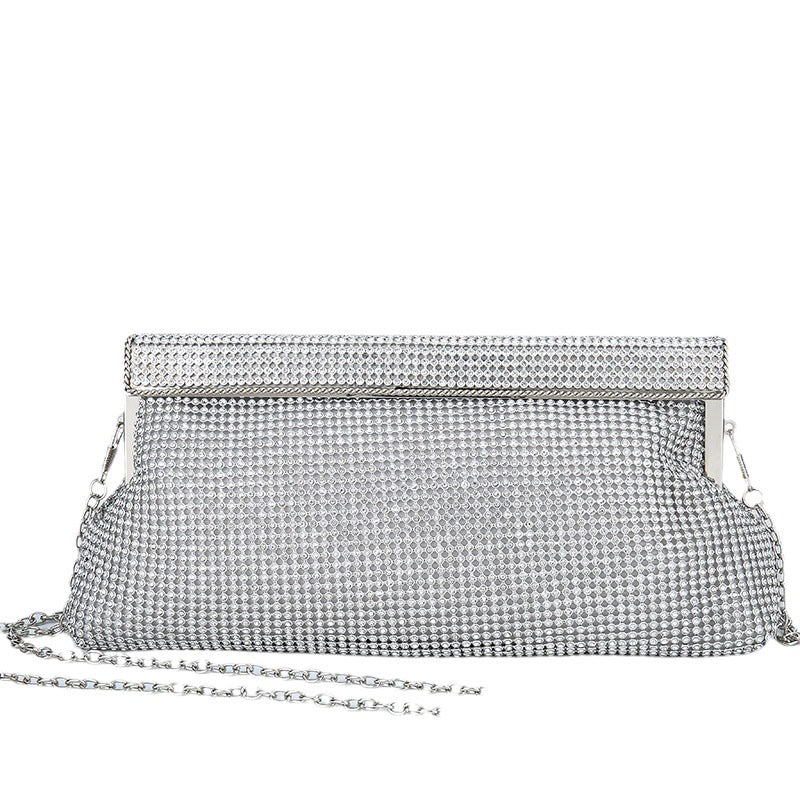 Imitation Diamond Sequin Crossbody Clutch Bags - 이미지 5