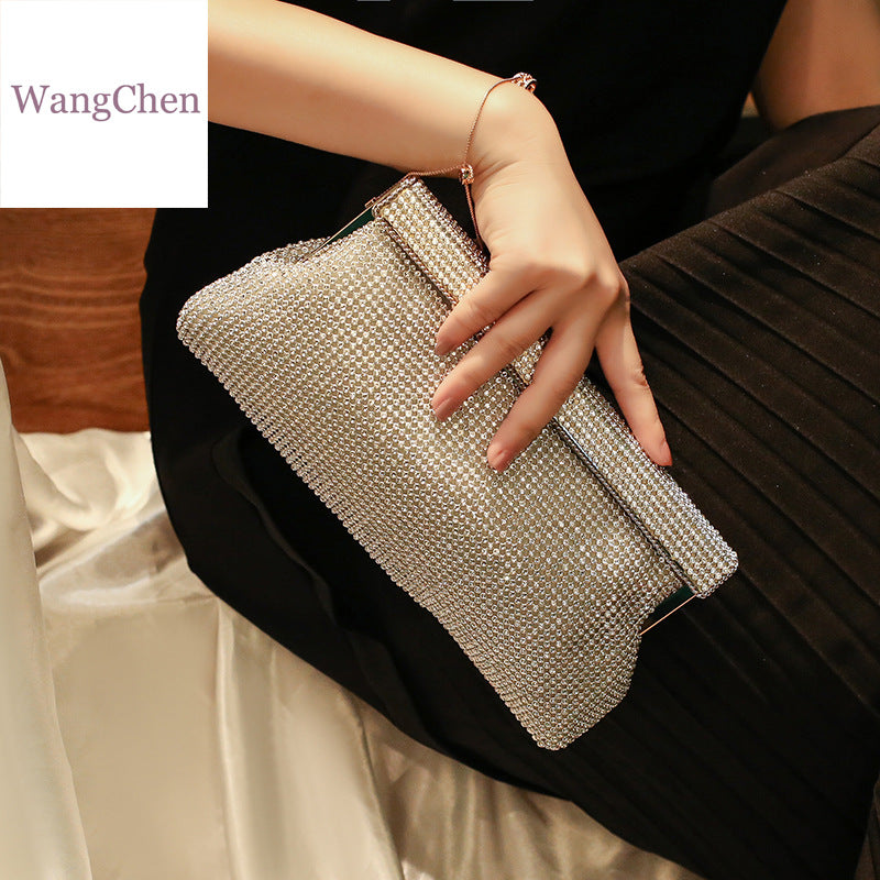 Imitation Diamond Sequin Crossbody Clutch Bags - 이미지 6