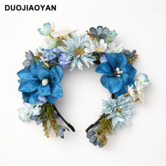 Women's hairpin flower headband super fairy three-dimensional simulation flower headdress